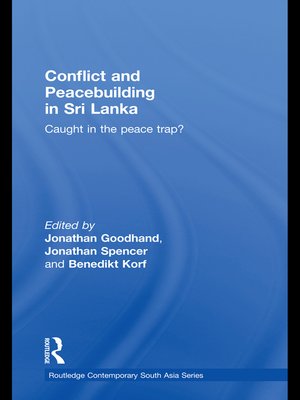 cover image of Conflict and Peacebuilding in Sri Lanka